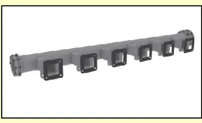 A row of fuel injection pumps on a common camshaft, linked by the fuel rack