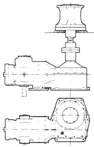 Anchor cable and warping capstan
