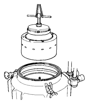 Bowl removal sequence — Fig. 6.14