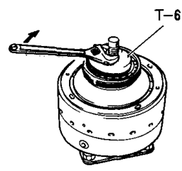 Bowl nut and disc-clamp procedure — Fig. 6.16