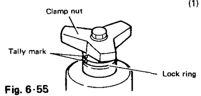 Bowl tally-mark alignment — Fig. 6.54