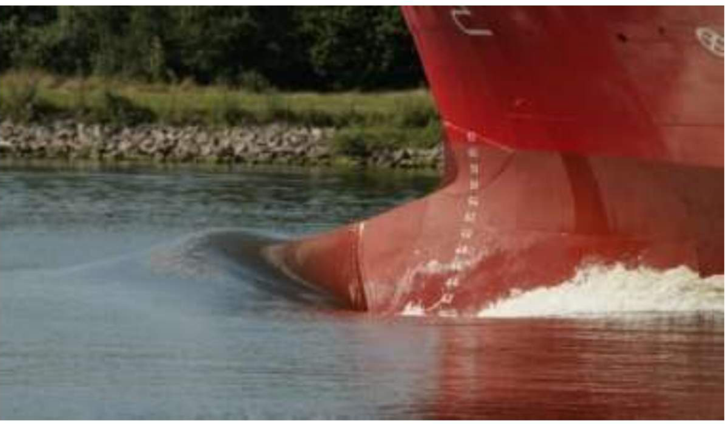 Formation of bow waves