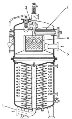 Simplex-Turbulo oil water separator, general arrangement