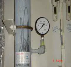 CO2 manifold gauge