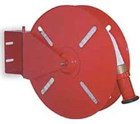 Fire hose reel — always charged and ready