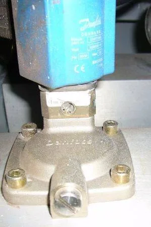 Solenoid valve admitting water to the zone